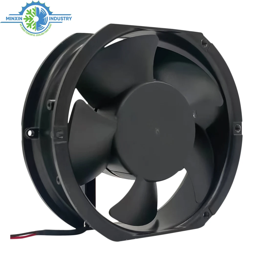 172mm 12V 24V 48V 172x150x51mm DC Axial Cooling Fan 17251 DC Brushless Fan for Telecommunication System and Equipment
