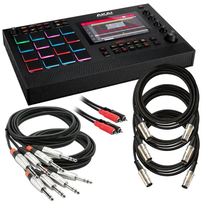 Affordable Discount Akai Professional Mpc Live ii Standalone Music Production Center Cable Kit