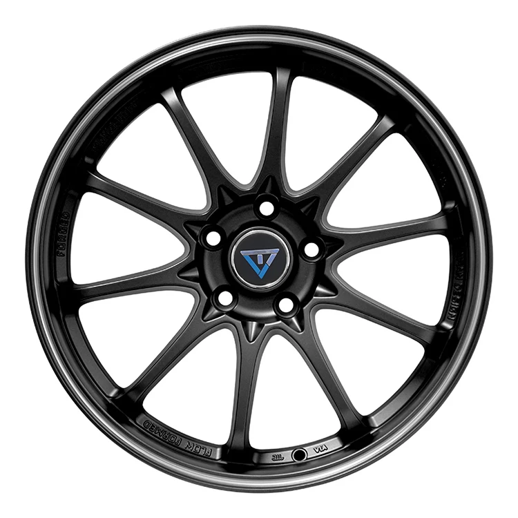 Racing Factory Wholesales Wheels and Tires and Accessories 18 Inch VLF-Flow-Form 5x114.3 Gunmetal Machine Lip Car Alloy Wheels