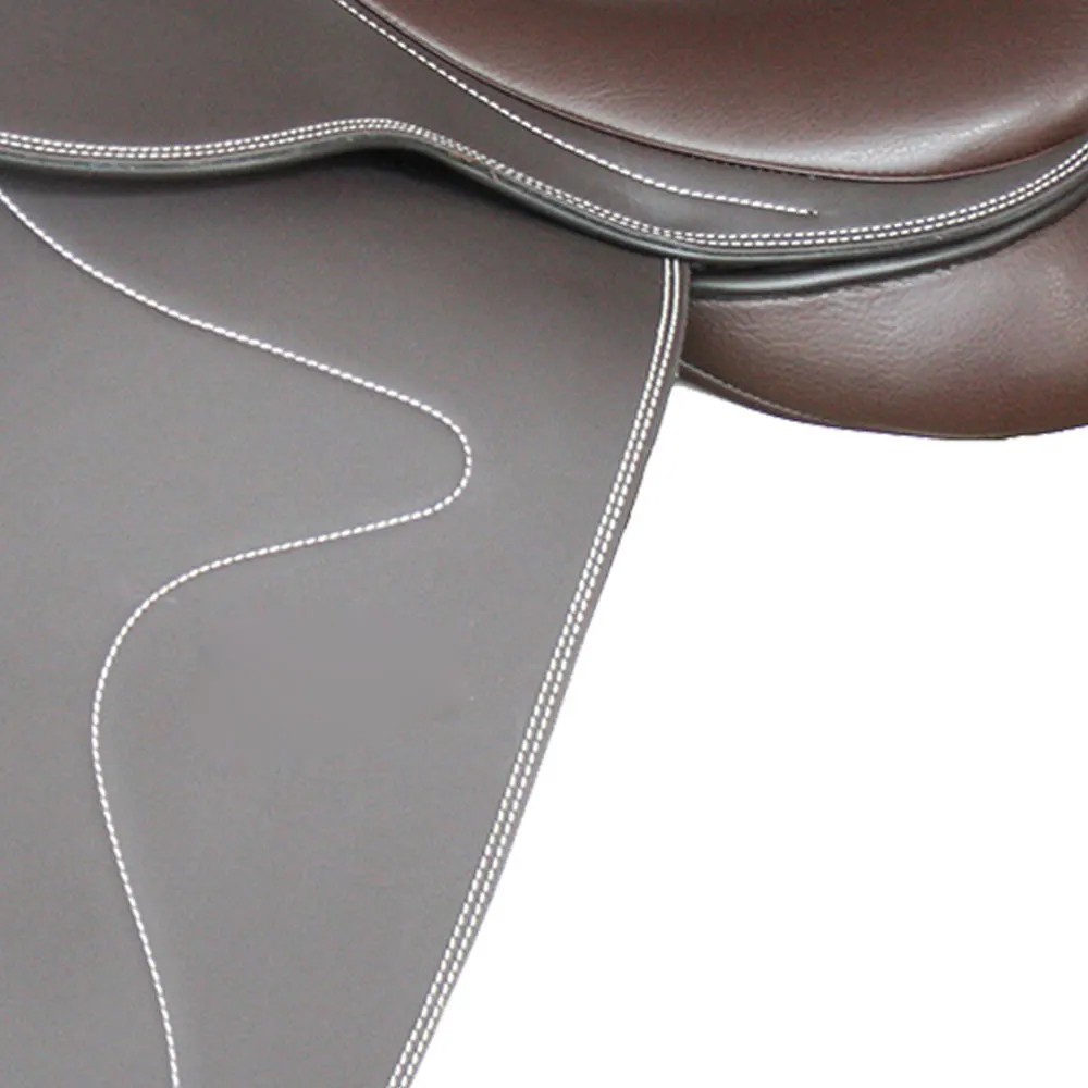 Great Quality Pakistan PU Leather Horse Saddle For Racing / Leather English Horse Saddle