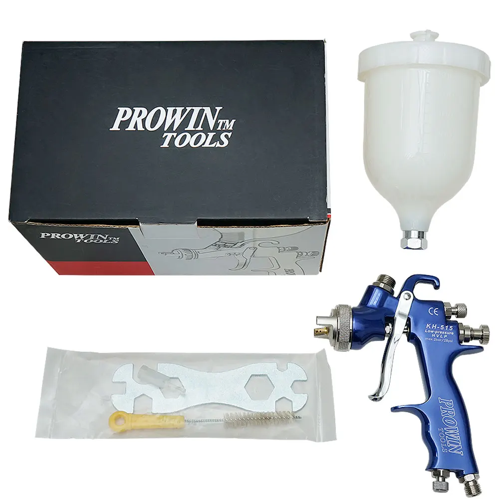 high volume low pressure HVLP spray gun for clearcoat