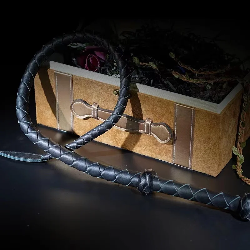 SM Sentiment Bestrafung Pferd Peitsche Schwere Peitsche Training Weibliche Sklave SP Werkzeug Neunschwanzige Peitsche