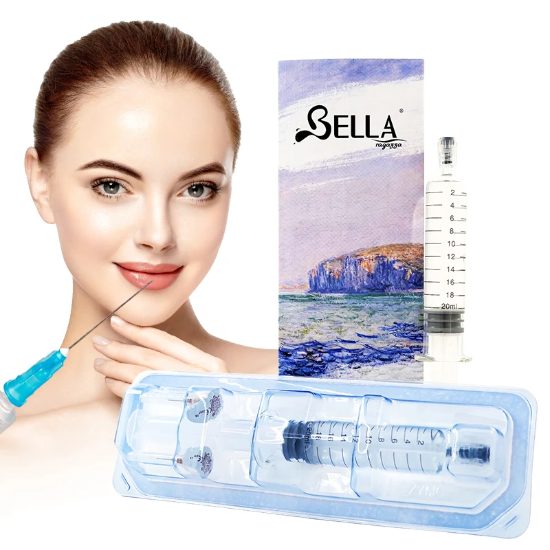 Bella 10ml 20ml Korean Hyaluronic Acid Injectable Hyaluronate HA Dermal Filler For Lip Augmentation At Low Prices Deep CE