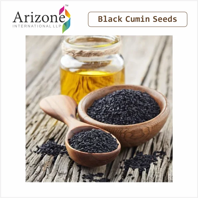 Highly Oil-Containing Black Cumin Seeds ISO Certified Dried Granules Masala Spice Herb Raw Processed