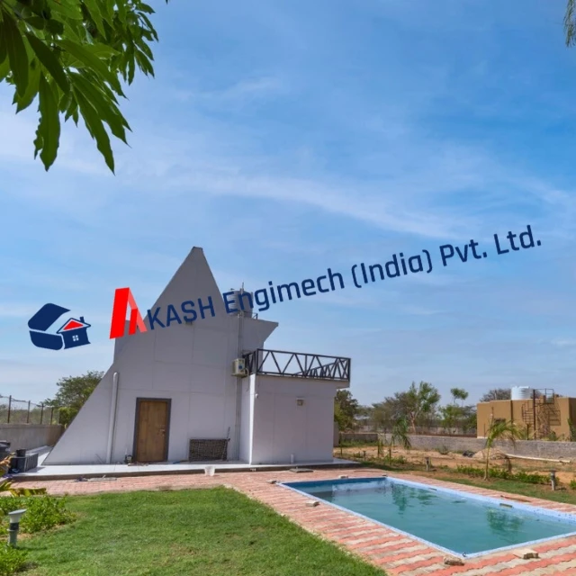 Top Quality Low Price Cheap A Frame (LGSF) Container Home House With Customized Low Price