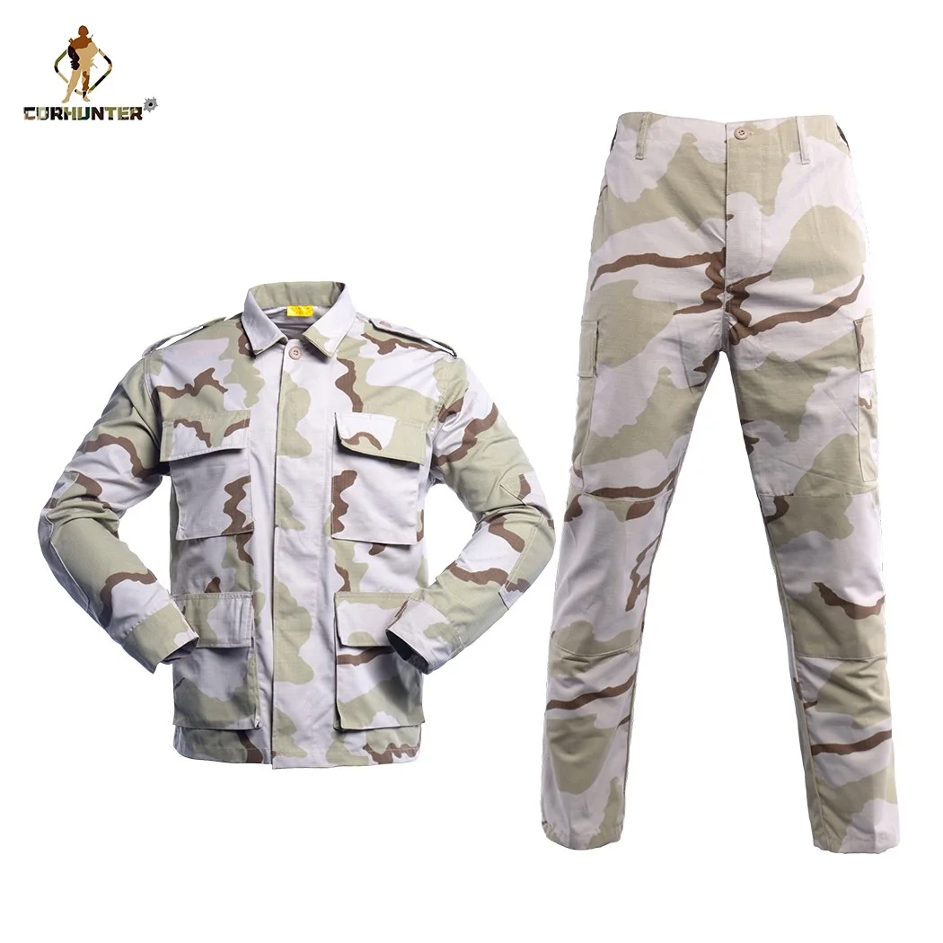 factory price high quality  tactical BDU uniform TC 65 % polyester ,35% Cotton wholesale supply