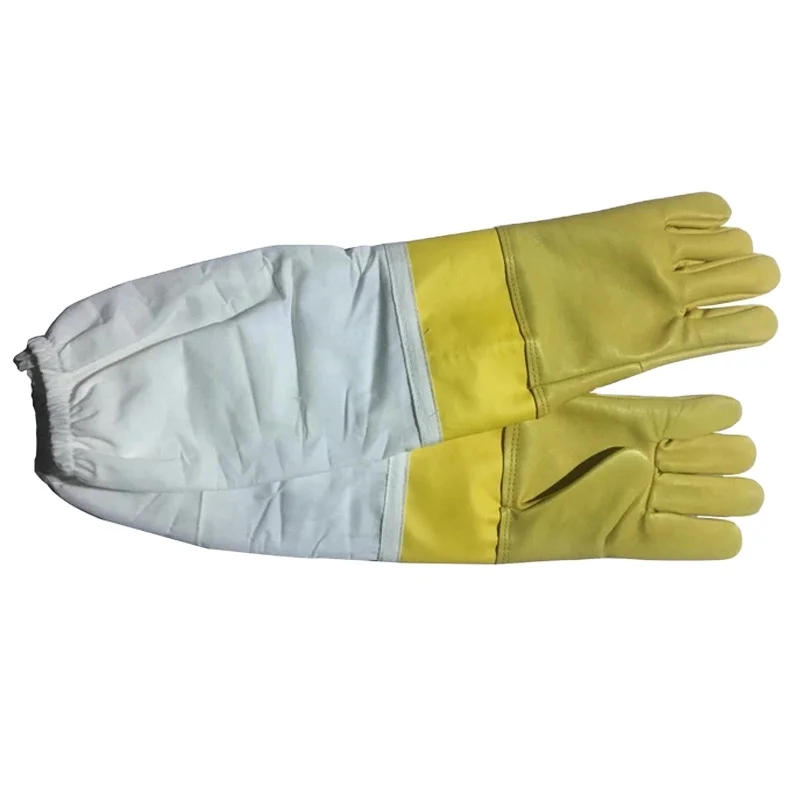 Best Quality Sting Proof Beekeeping Gloves With Extra Long Cuff