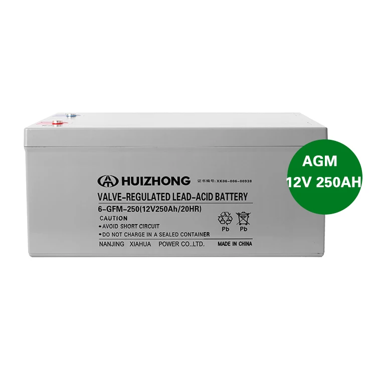 Safe and Reliable 12V 250AH Telecom Battery 12V 250AH Gel Battery for Maritime Standby Power and Outdoor Enclosures