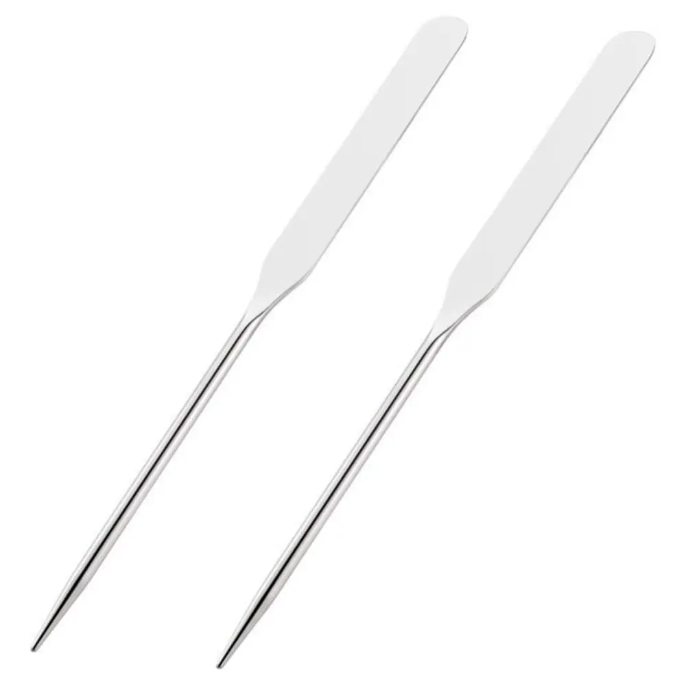 Professional Beauty Makeup Mixing Spatula Set Metal Cosmetic Spatula Tool for Training Professional Training Tool