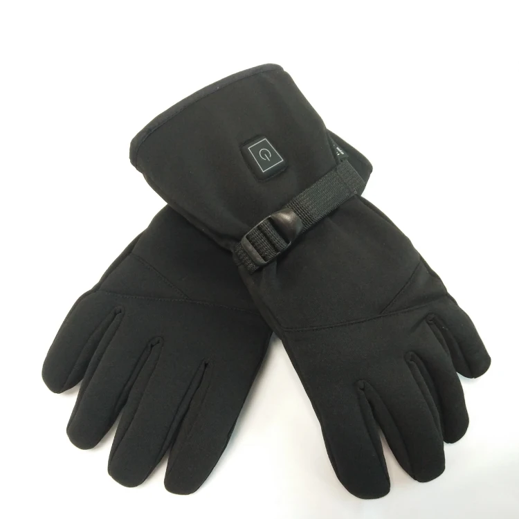 Custom High Quality Winter Men Women Battery Electric Heated Gloves Thermal Hand Warmers For Hiking Ski Riding Cycling