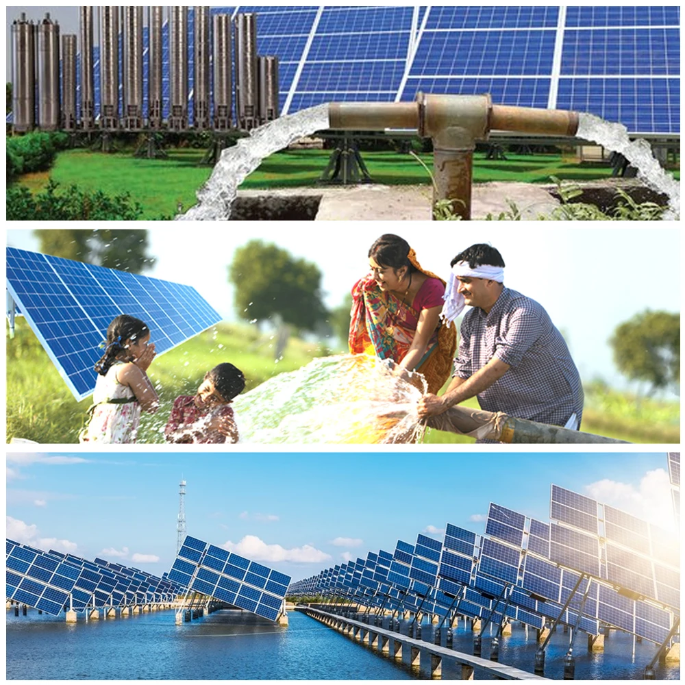 Latest Low Noise Technology Made Solar Power Submersible Pumps From India At Factory Price