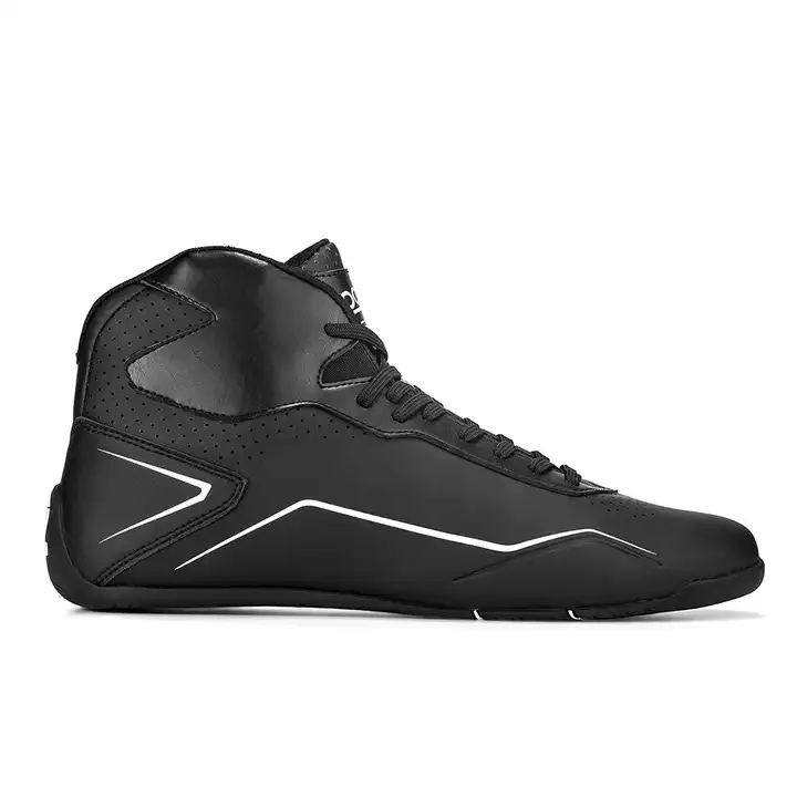 Professional Racing Shoes Go kart racing Leather Fashion Racing Boots genuine high quality cheap price