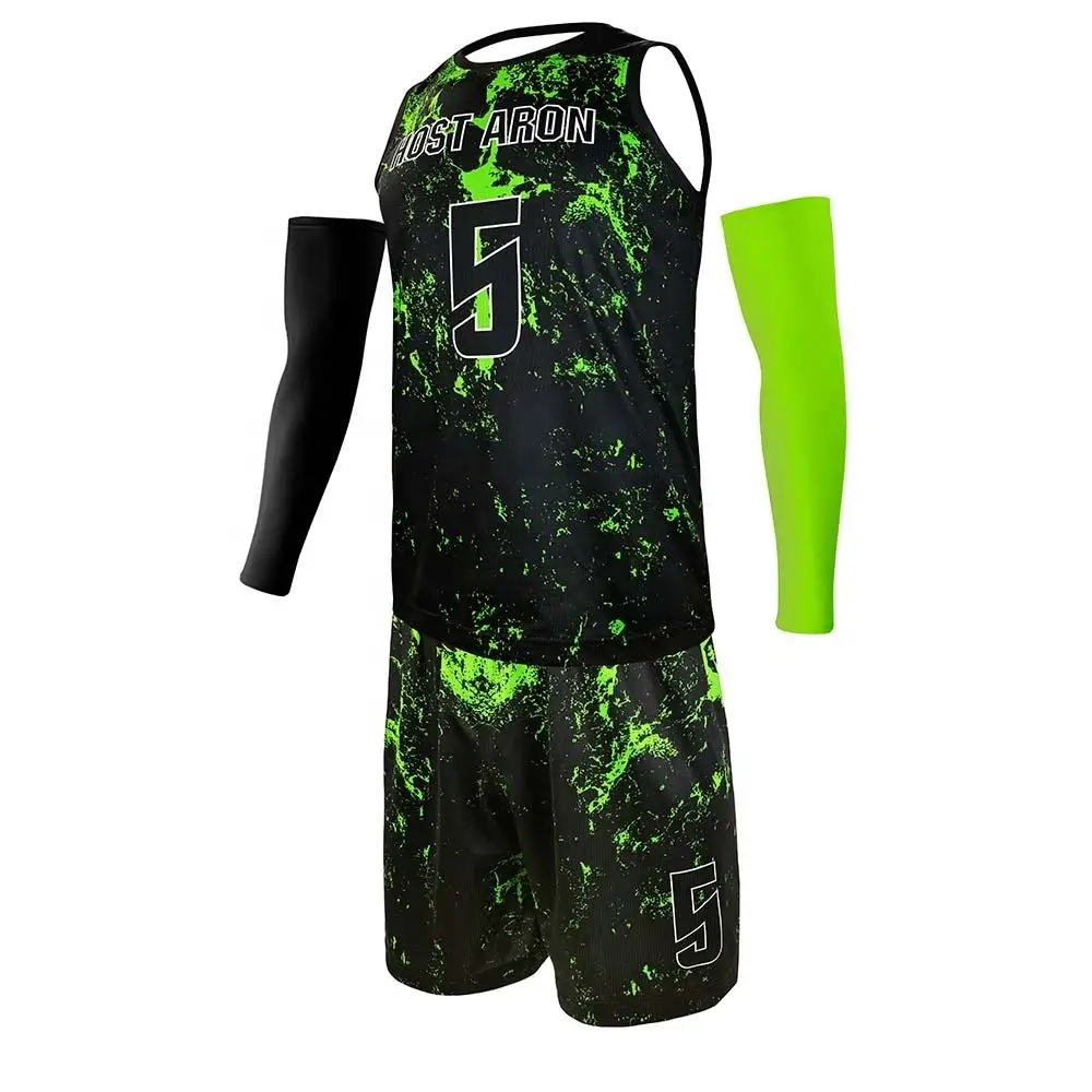 2024 HOSTARON Newest Top Quality Factory Custom Reversible Burn Pattern Basketball Jersey