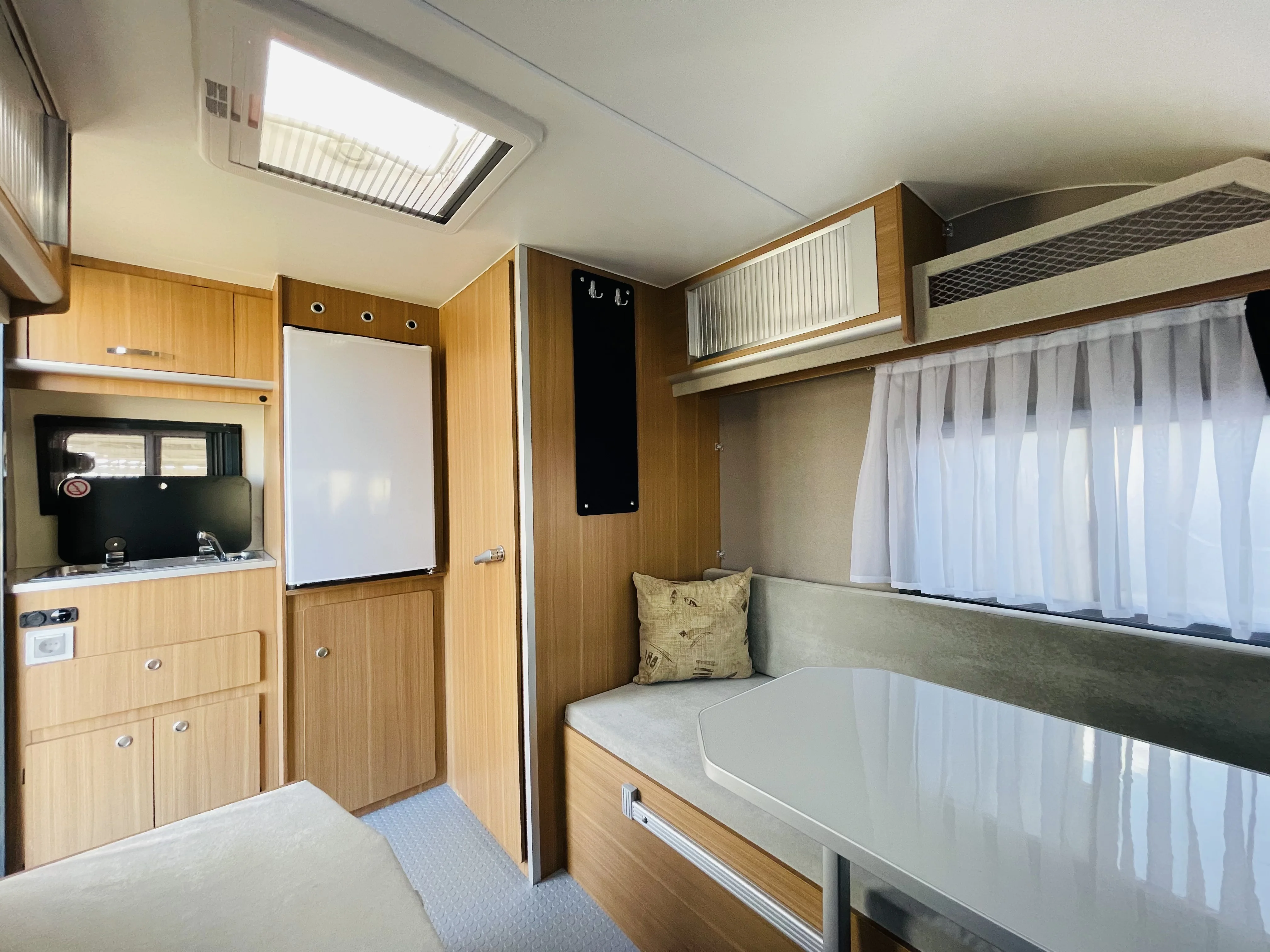 Light caravans EU standard made in Turkey basoglu caravans caretta series