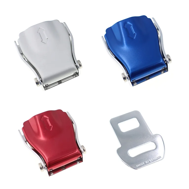 Универсальный поставщик оптовая продажа высокое качество OE регулируемые авиационные алюминиевые Углеродистые стальные Универсальные Автомобильные ремни безопасности пряжка