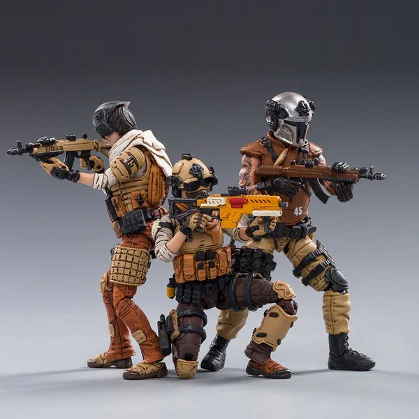 Plastic Toy Soldiers Doll Set Anime Army Mini PVC Figurine Military Soldier Action Figures Custom