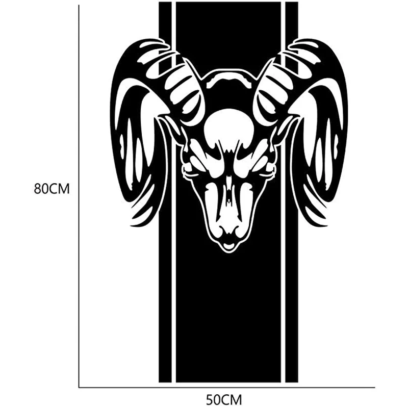 High quality Dodge Ram Volkswagen Pickup Ford trunk Vinyl car Decal sticker