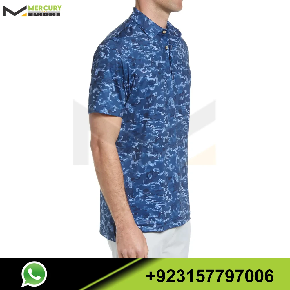 Customized Logo Printing New Design Light Weight Best Design Outdoor Wear Men Polo Shirt