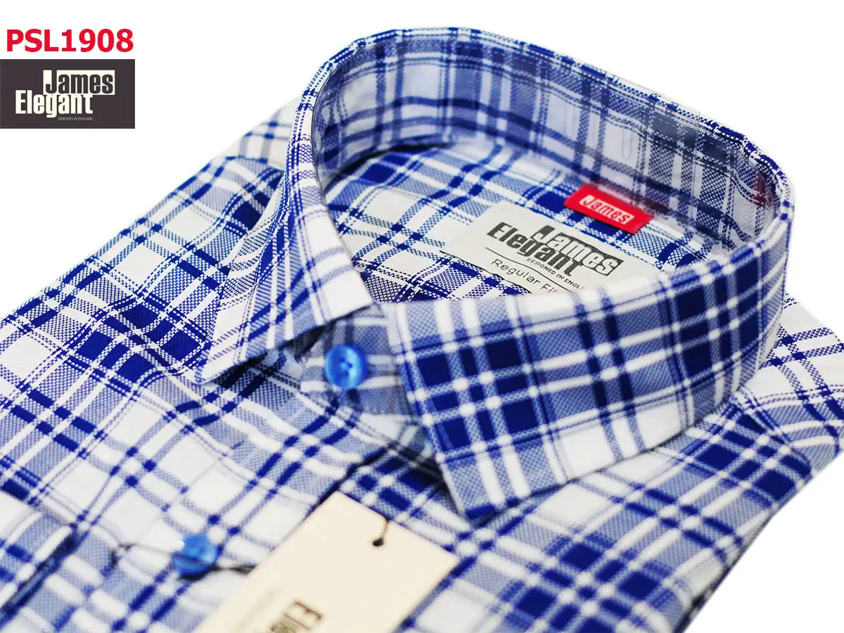 Full Sleeve Length Men Fashion Premium Regular Fit Men Clothing IAT Dai Cat Tuong Mens Shirts Made in Vietnam