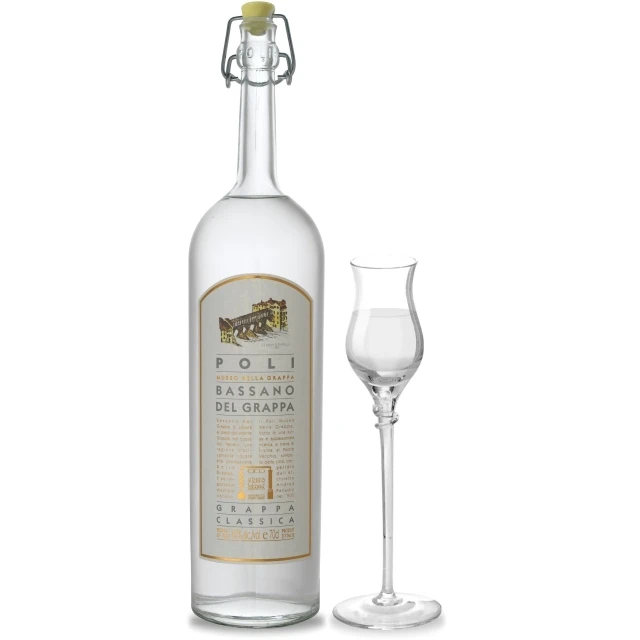 Top quality 700ml Italian Grappa Poli Bassano Classica digestive alcoholic beverage for retail