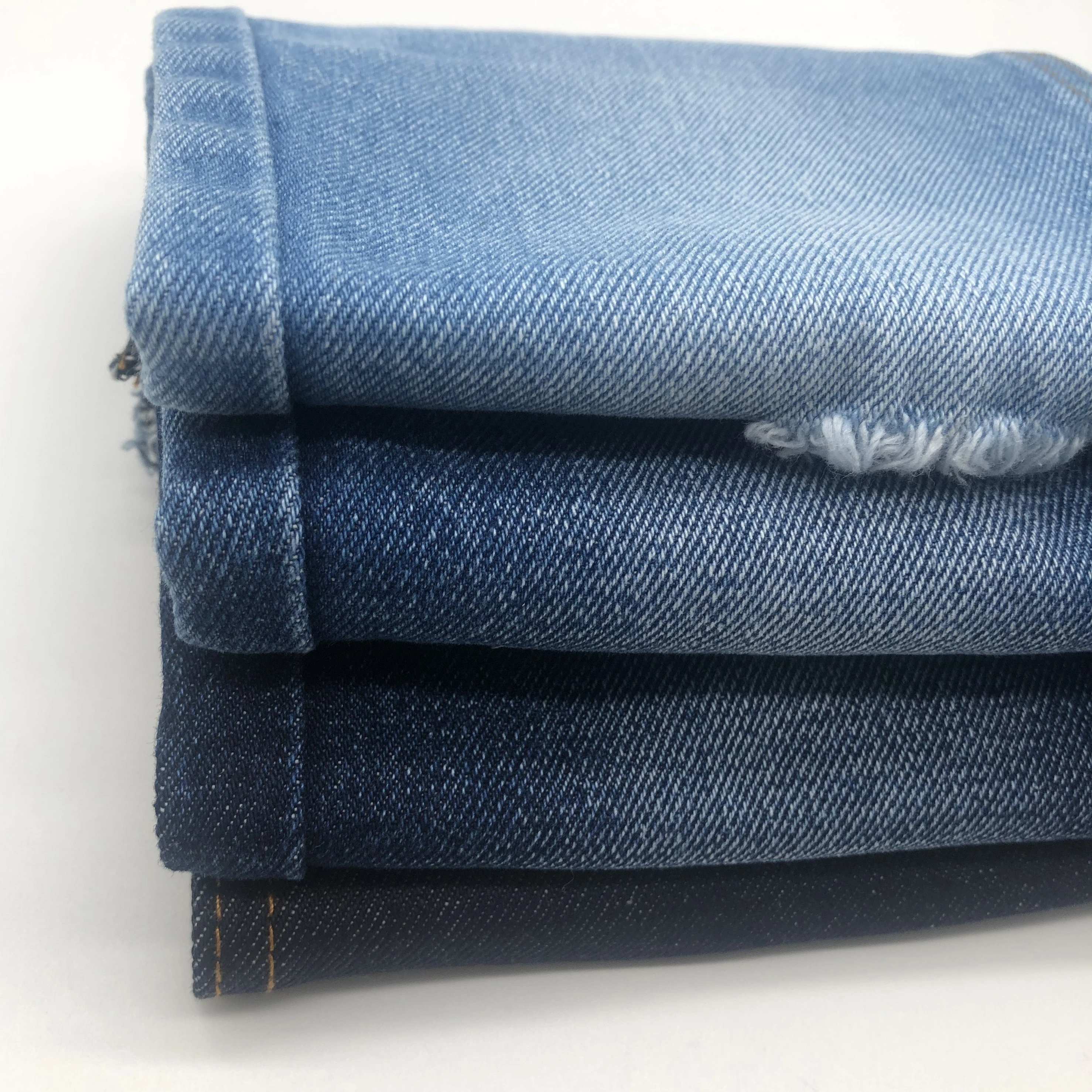 Good quality Factory Wholesale 65%Cotton 32%Polyester 3%Spandex Woven Jeans In Stock Fabric Denim Fabric