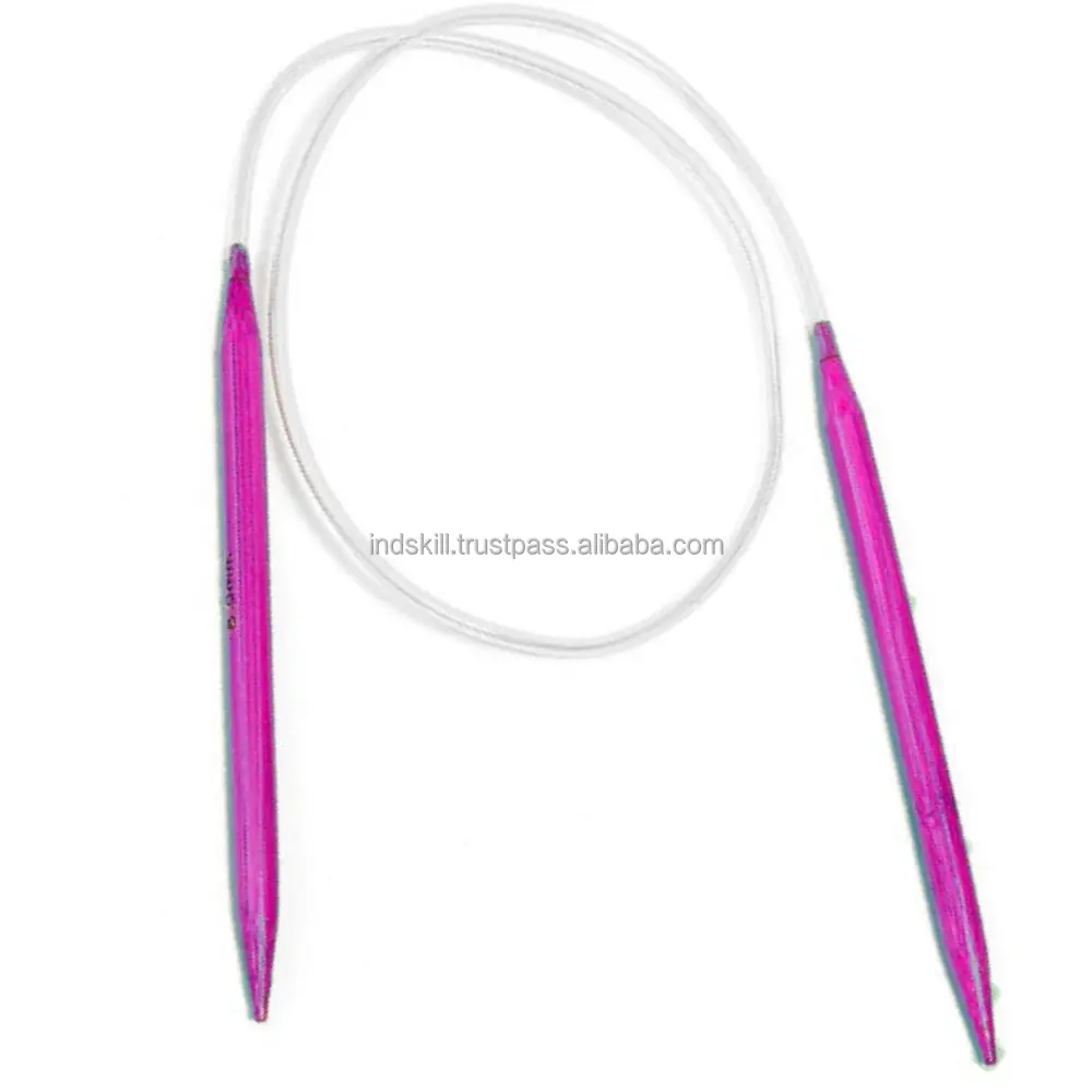 1 dollar hand knitting needle 6.5 mm custom brand Fixed circulars