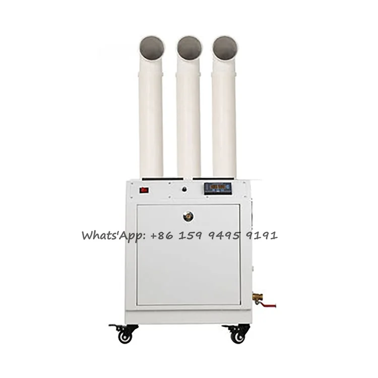 300W 220V/50Hz Industrial Battery Powered Cordless Cool Mist Ultrasonic Air Humidifier Fogging Machine For Sterilization