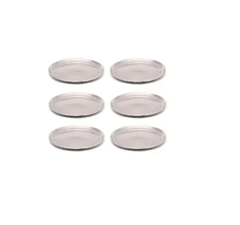 Manufacture Aluminum Plates 7 Inch Eco Friendly Aluminum Party Plates Best Selling Product Aluminum Plates