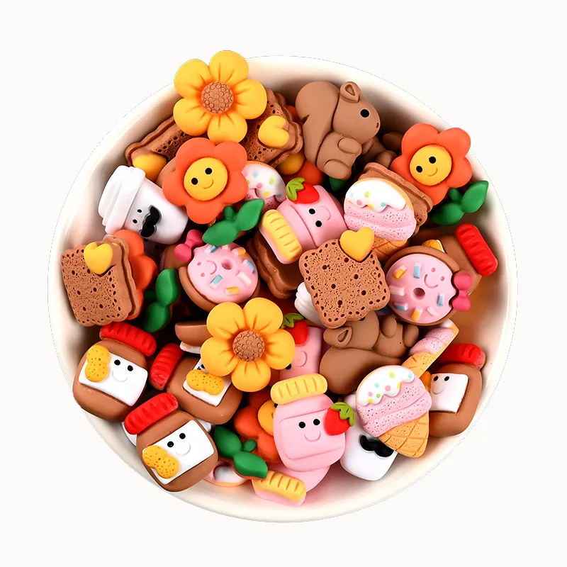 New hot-selling cartoon resin crats animal diy resin wholesale cartoon