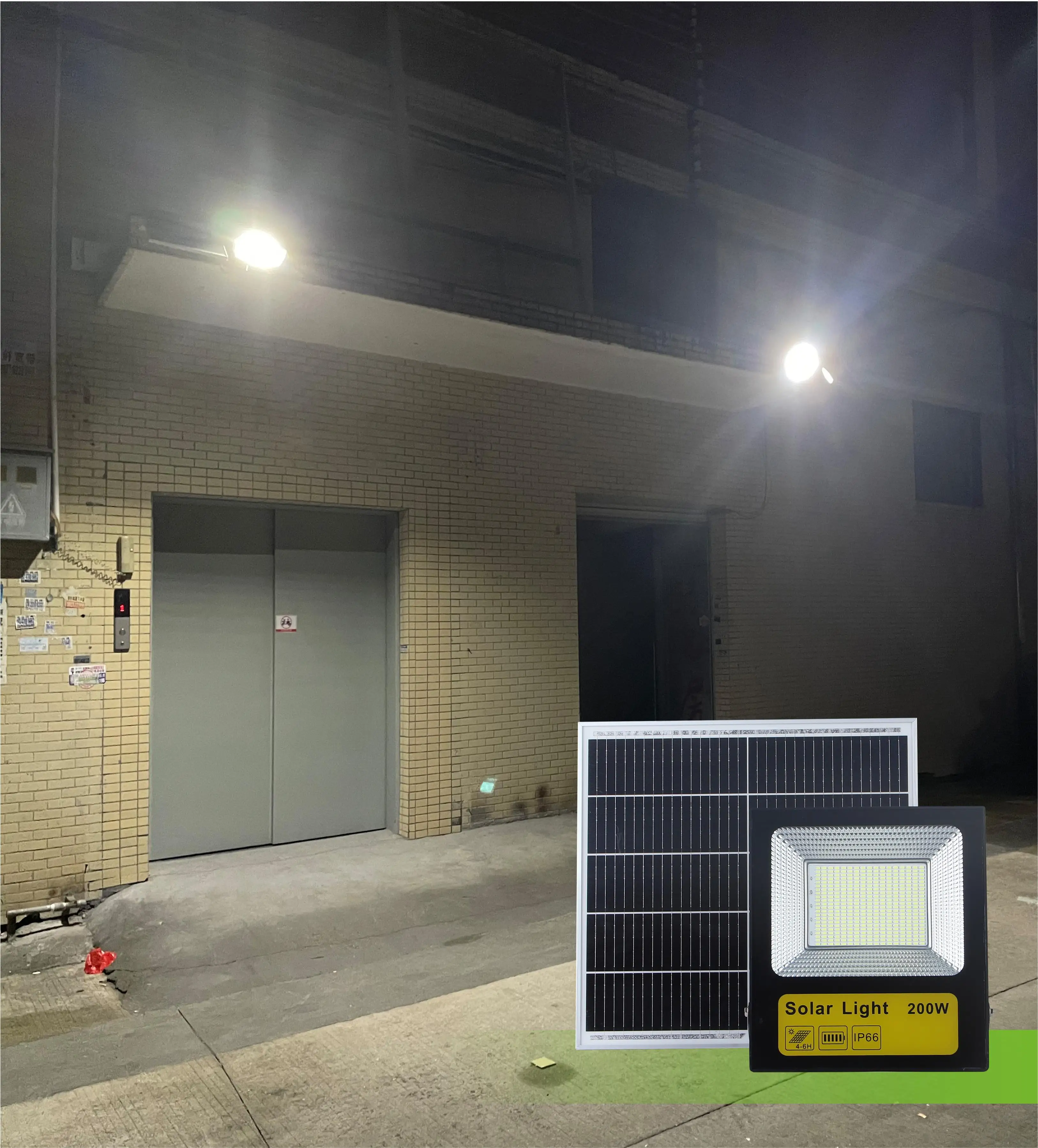 Best Price 30W 60W 100W 200W Solar Powered Flood Lights For Wholesale Garden Yard Security Lighting  ABS Solar Flood Lamp