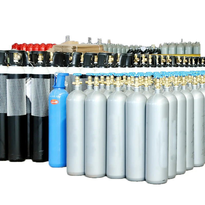 Mini ISO9809-3 4l 5l 7l 8l 10l Small Portable Oxygen Cylinder Types Od Oxygen Cylinders Price Gas Bottle Customized High YA 37mn