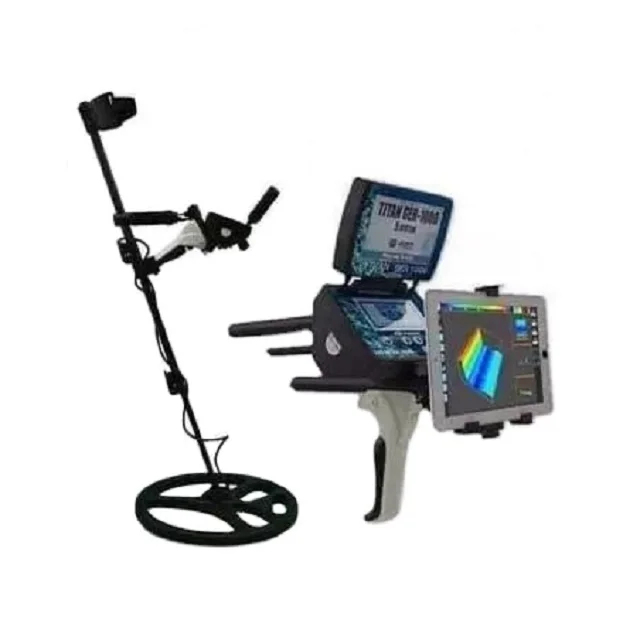 Titan 1000 Metal Detector 3D 5 Multi Systems Deep Geolocator for Gold N4