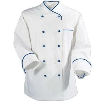 Best Hot Selling Fashion Style Chef Uniform White Black Uniform Chef Uniform With Pocket For Men