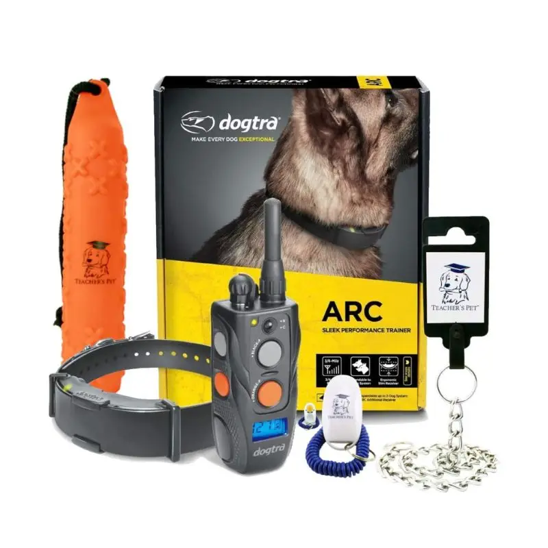 Dogtra ARC Slim Ergonomic 3/4-Mile Remote Dog Training E-Collar with 127-Level Precise Control via LCD Screen