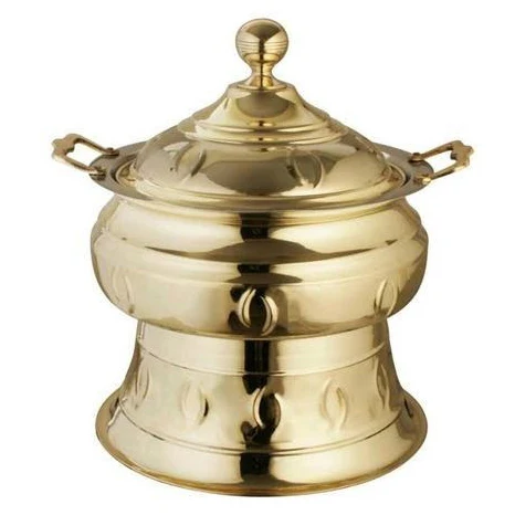 Good Quality Hotel Wedding Banque Stainless Steel Food Warmer Buffet Heating Round Chafing Dish Catering Chafing Dish