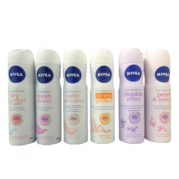 Nivea 150ml Factory Price Manufacturer Supplier Antiperspirant Aromatic Body Deodorant Spray