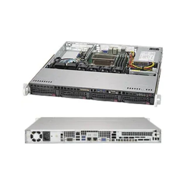 For Supermicro SuperServer SYS-5019S-M 5019S-M CSE-813MFTQC-350CB X11SSH-F 1U