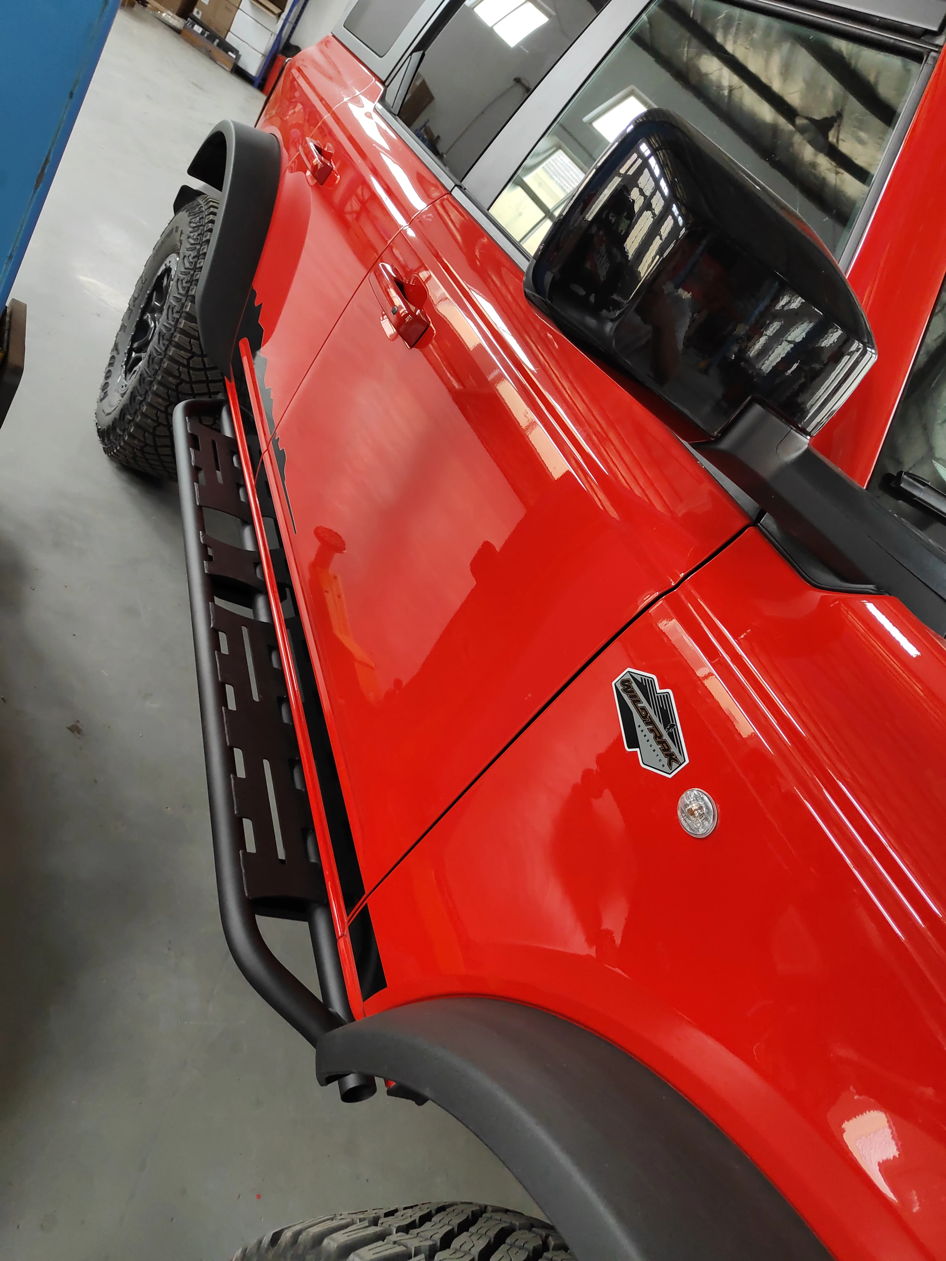 4x4 offroad parts car side step side bar Running Board for Ford Bronco