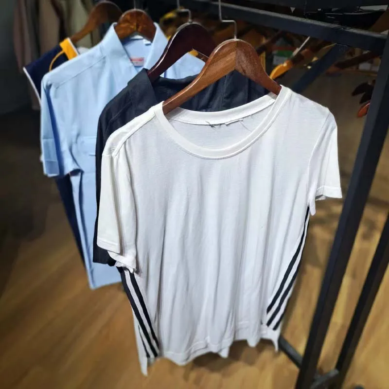 Second Hand Men T-Shirt Quality Branded Usa 2nd Hand Clothes Hot Sale Products import used clothes