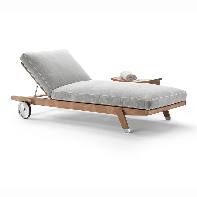 Лучший доступный складной шезлонг для внутреннего дворика с колесами оазис бассейна на заднем дворе