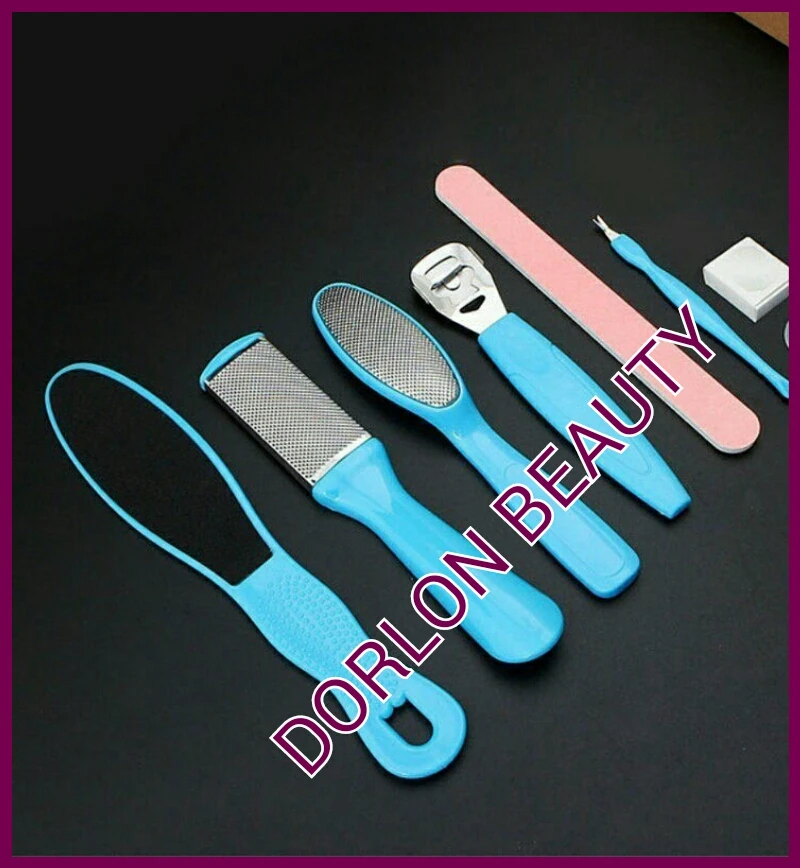 Professional Wholesale Top Selling Callus Remover Pedicure Tool Set Kit Foot File Scraper With Custom Packing