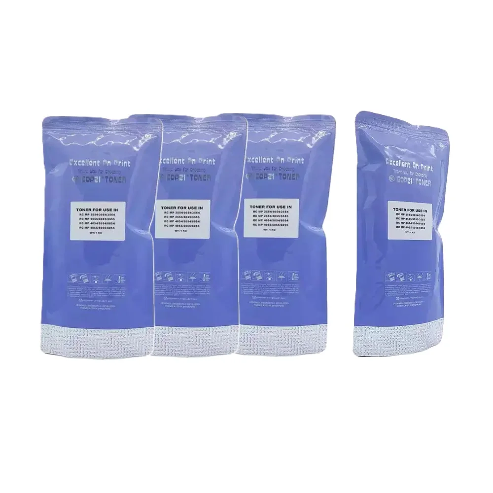 Ricoh Original Refill Toner EOP21 Bag 1 KG Black Powder Compatible for RC MP 2555/3055/3555 MP 4055/4054/5054/6054 Ricoh