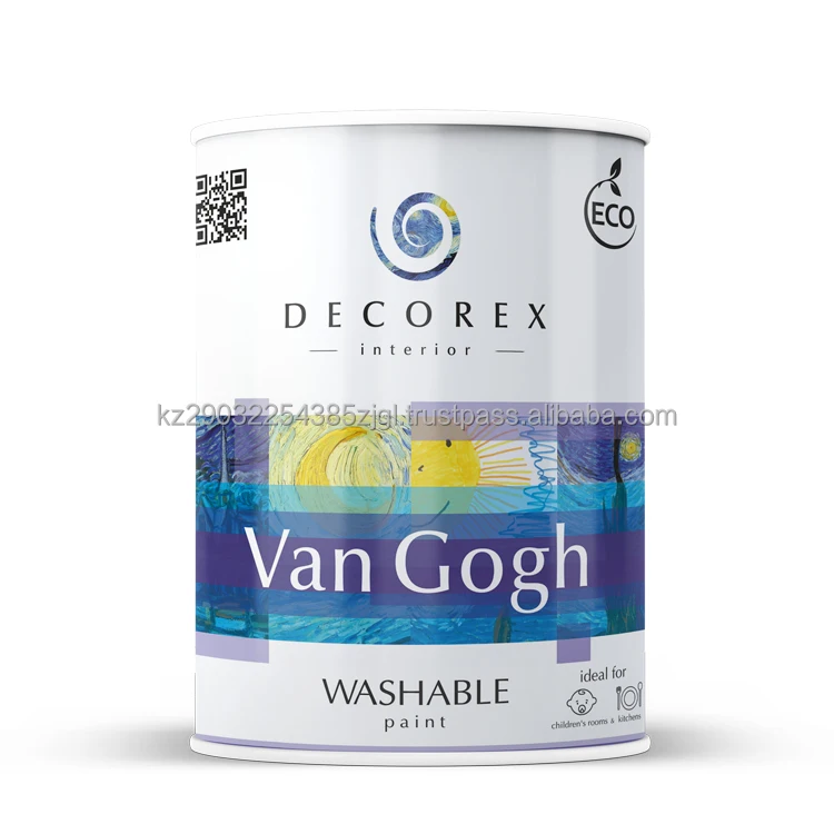 High quality water-dispersion paint interior 1 kg Base AB high covering capacity non-toxic heat-resistant