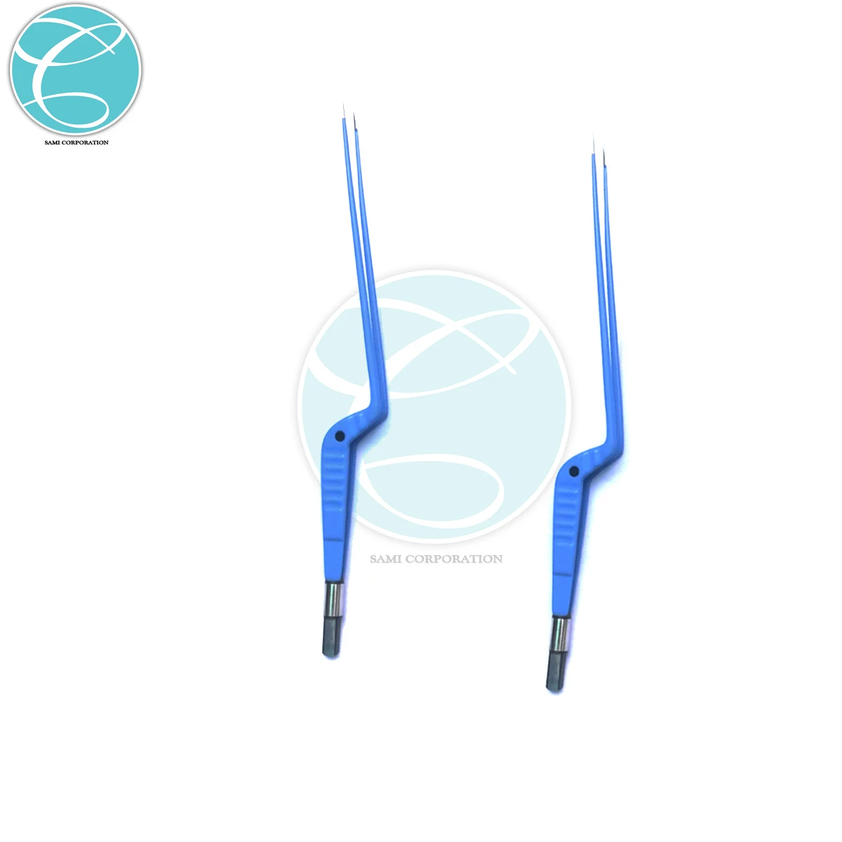 Surgical Cautery Machine Coagulation Straight/Bayonet Bipolar Forceps Medical Electrosurgical Forceps By Sami corporation