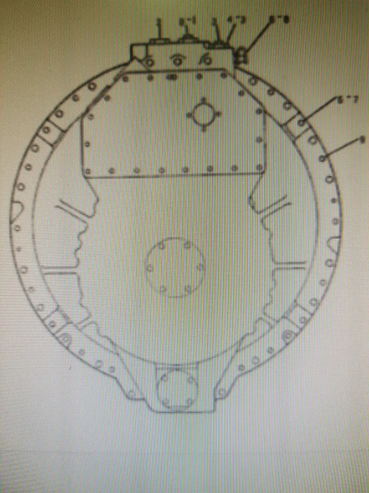 3T4577 Case AS- Transmission .D8LD9L.D9N .D10N. .Pipelayer589 Cat Genuin..cat Used Parts.genuin good  used D9N Transmison.parts.