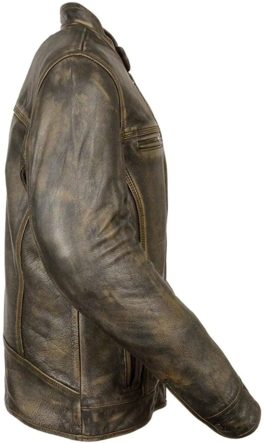 2022 New Arrival Leather Jackets Custom Made Men Leather Jackets Reasonable Price Leather Jackets For Sale