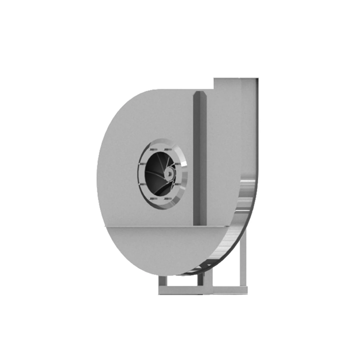Industrial Fan TF 561/B Medium High Pressure Direct Driven Centrifugal Fan For Exhaust Air With Materials In Susp