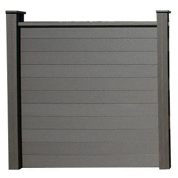 Made in Vietnam Fencing Panels 6ft x 6ft for Garden buildings Fence Wood Plastic Composite Fence WPC Plastic