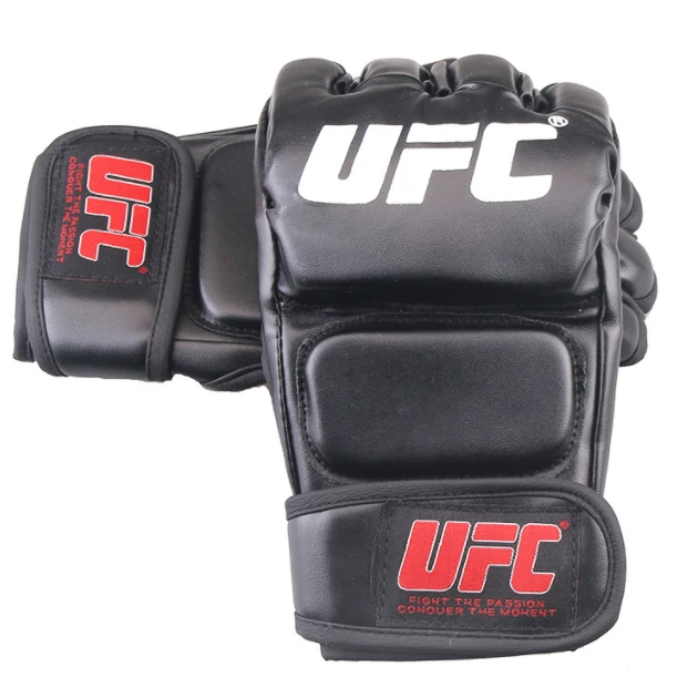 MMA Half Finger Ufc Mma Gloves Sparring Gloves Accept OEM High Quality Kicking Boxing Gloves