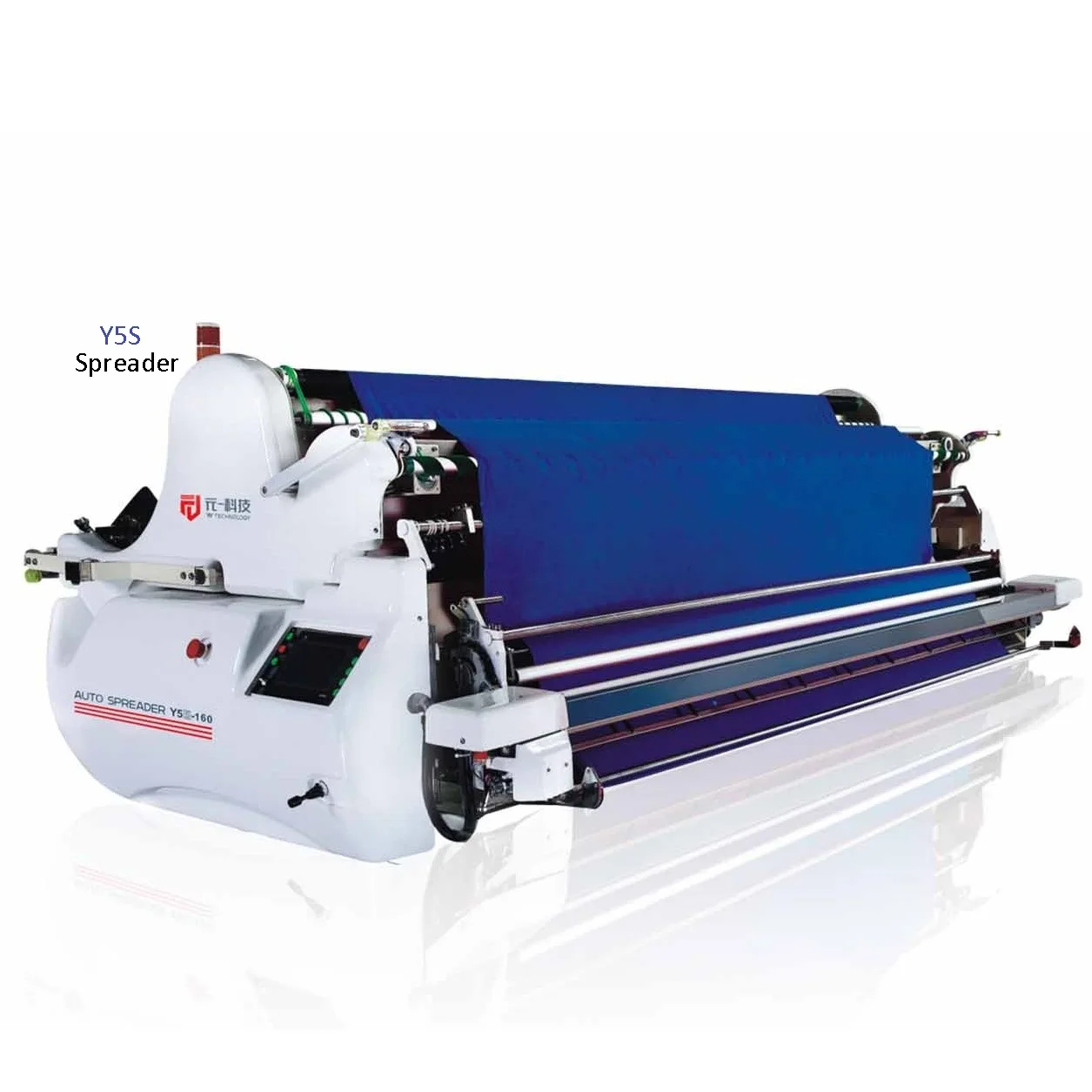 LCD touch control cloth fabric spreading machine